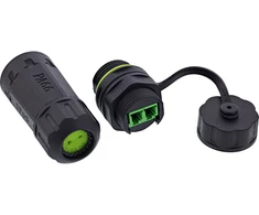 InLine LWL kabelio mova LC trumpa IP68 2x2 LC lizdas M20