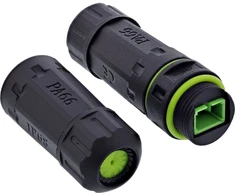 InLine optinio pluošto mova SC IP68 2x lizdas SC Outdoor M20