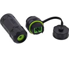 InLine LWL kabelinė jungtis SC trumpa IP68 2x SC lizdas M20