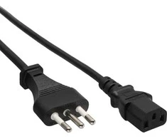 InLine® maitinimo kabelis, Italija kištukas prie IEC kištuko, 3,0 m