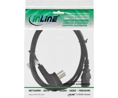 InLine® maitinimo kabelis, Izraelio kištukas prie IEC, juodas, 3,0 m