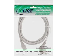InLine® maitinimo kabelis vokiškas iki 3 kontaktų IEC C13 5 m pilkas
