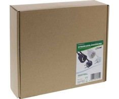InLine® maitinimo prailginimo kabelis angeld Type F baltas 20m