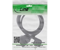 InLine® maitinimo prailginimo kabelis angeld Type F juodas 5m