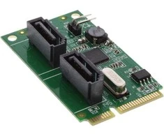 InLine 66907 Mini PCIe 2.0 kortelė 2x SATA 6Gb/s RAID 01SPAN