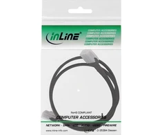 InLine® Mini-SAS 36 kontaktų SFF-8087 į Mini-SAS 36 kontaktų SFF-8087 0,75 m
