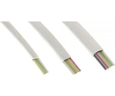 InLine Modulinis kabelis 6 venos, balta, 100m, žiedas (69986W)