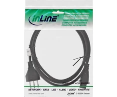 InLine® Nešiojamojo kompiuterio maitinimo kabelis, Italija kištukas su NB kištuku, 2,0 m