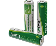InLine® NiMH įkraunama baterija, Mignon (AA), 2350mAh, 4vnt. pakuotė