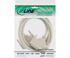 InLine® nuoseklusis prailginimo kabelis 37 kontaktas DB37 kištukinis kištukinis tiesioginis 1 m