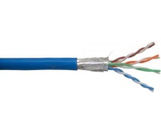 InLine Bloko kabelis SF / UTP 5E AWG26 CCA 100 m (72099B)