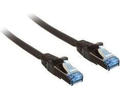 InLine Komutacinis kabelis Cat.6A, S/FTP (PiMf), 500MHz, juodas – 3m