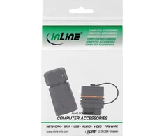 InLine® Patch kabelių jungčių rinkinys Cat.6A, atsparus vandeniui IP68, jungtis, skirta pramoniniam naudojimui, su dulkių dangteliu