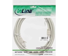 InLine tinklo kabelis S/FTP, PiMF, Cat.6, pilkas 2m (76702A)