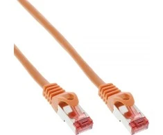 InLine Pečkordas S / FTP, PIMF, 6 kat., PVC, oranžinis 7.5m (76407O)