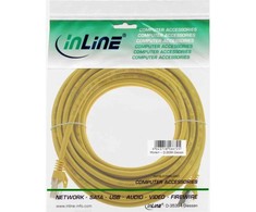 InLine Patrikas SF / UTP 5E, geltonas 50m (72555Y)