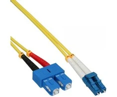 Inline Linijinis šviesolaidinis patchcord LC/SC, 9/125 µm, OS2, 3 m (88656N)