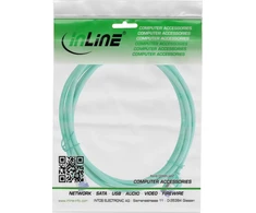 InLine Plonas tinklo kabelis „Patchcord Slim Cat.6A“, S/FTP, TPE (LSZH), lankstus, PoE, žalias, 7 m (74907G)
