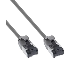 „InLine®“ plonas jungiamasis kabelis, U/FTP, Cat.8.1, TPE be halogenų, pilkas, 5m