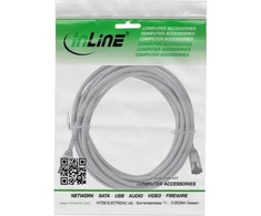 „InLine®“ plonas jungiamasis kabelis, U/FTP, Cat.8.1, TPE be halogenų, pilkas, 5m