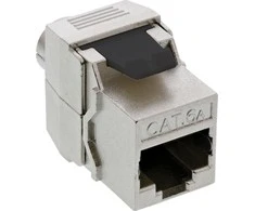 InLine ® RJ45 Keystone Jack Snap-In modulis Cat.6A
