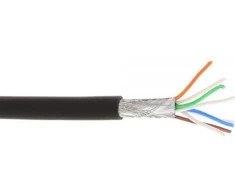 InLine S / FTP kat.6A juodas 100m (76899S)