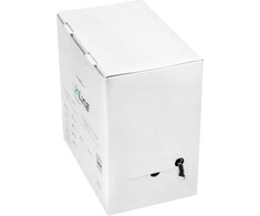InLine S / FTP montavimo kabelis, PIMF, 7a Cat.7a, AWG 23, Varis, 1200 Mhz, PE, juoda, 100m (70100P)