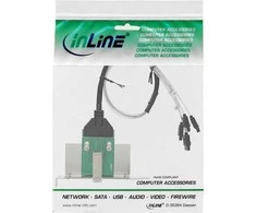 „InLine SAS HD“ laikiklis su išoriniu SFF-8644 kabeliu – vidinis 4x SATA 0,5 m (27659B)