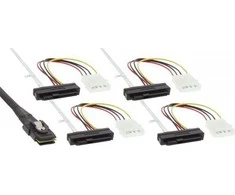 InLine FFP 8482 - FFP 8087, 0,75m, Multicolor (27621)