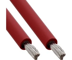 „InLine®“ maitinimo kabelis, saulės energijos instaliacijos kabelis, skaitiklis, medžiaga H1Z2Z2-K, 4 mm², raudonas, 100 m