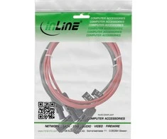 „InLine®“ saulės kabelio prailginimo rinkinys su saulės jungtimi, 4 mm², juodas/raudonas, 2 m