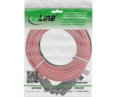 „InLine®“ saulės kabelio prailginimo rinkinys su saulės jungtimi, 4 mm², juodas/raudonas, 12,5 m