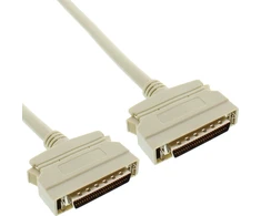 InLine® SCSI II kabelis 50 kontaktų mini sub-D nuo 1 m