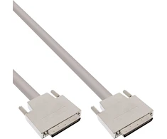 InLine® SCSI U320 kabelis, 68 kontaktų micro Centronics (VHD) vyriškas / vyriškas, 1,8 m