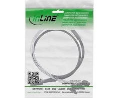 InLine SAS kabelis (OCR), 1x Mini-SAS iki 4x SATA, juodas - 0,75 m