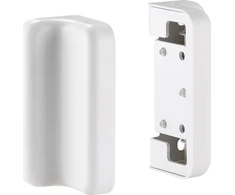 InLine® Slatwall tvirtinimo kronšteinas sieniniam laikikliui Skydas, baltas, 2vnt. pora