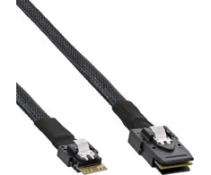 InLine ® Plonas SAS kabelis, SFF-8654 zu Mini SAS SFF-8087, 12 Gb/s, 0,5 m