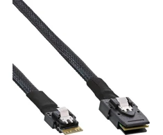 InLine ® Plonas SAS kabelis, SFF-8654 zu Mini SAS SFF-8087, 12Gb/s, 1m