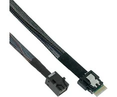 InLine SF-8654 - SF-8643, 0,5 m, juoda (27643A)