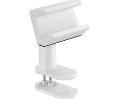 InLine® stalo gnybtas lizdo juostelei, pasukamas, spyruoklinis spaustukas, baltas