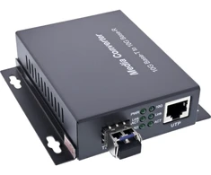 „InLine®“ šviesolaidinis tinklo keitiklis iš 10 Gb/s TP į SFP+ (skirtas LC Duplex), SM, 10 km