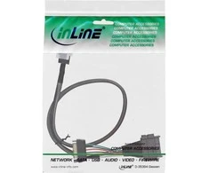 „InLine® U.2“ jungiamasis kabelis, SSD su U.2 (SFF-8639) į SFF-8643 + maitinimas, 0,75 m