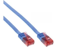 InLine Ultraslim Patchcable U / UTP, Cat.6, mėlyna, 10m (71600B)