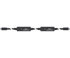 InLine® USB 3.2 Gen.1 aktyvus kabelis, USB-C kištukinis lizdas su USB-C kištuku, 10 m