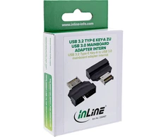 InLine USB 3.2 Typ-E Key-A į USB 3.0 pagrindinės plokštės adapteris intern