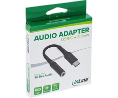 „InLine“ USB-C garso adapteris į 3,5 mm lizdą DAC 15 cm