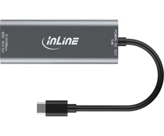 InLine USB-C į RJ45 PoE adapteris su apsauga nuo viršįtampių