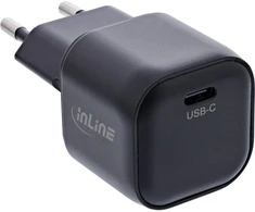 InLine ® USB-C GaN įkroviklis, PD, PPS, AVS, 100 W, juodas