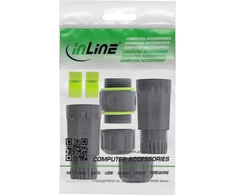 InLine USB-C kabelio jungtis IP68 2x USB-C lizdas ekranuotas M20