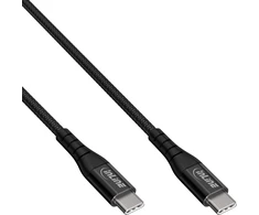 Inline USB laido kabelis USB-C - USB-C 2 m, juodas (35852)